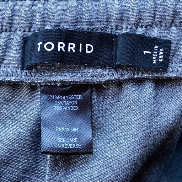 Torrid | Light Gray Jogger - Picture 9 of 15